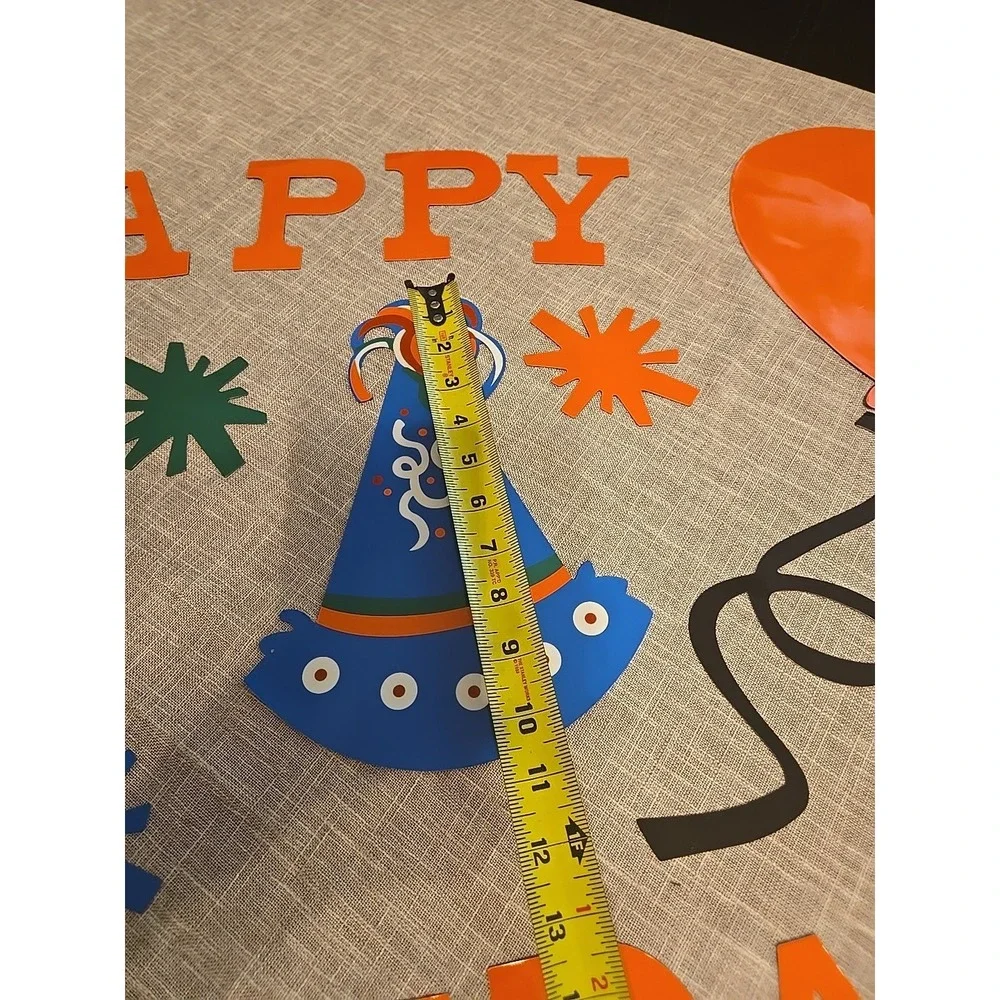 Happy Birthday Garage Door‎ Decoration Magnet Stickers Decals Refrigerator Large